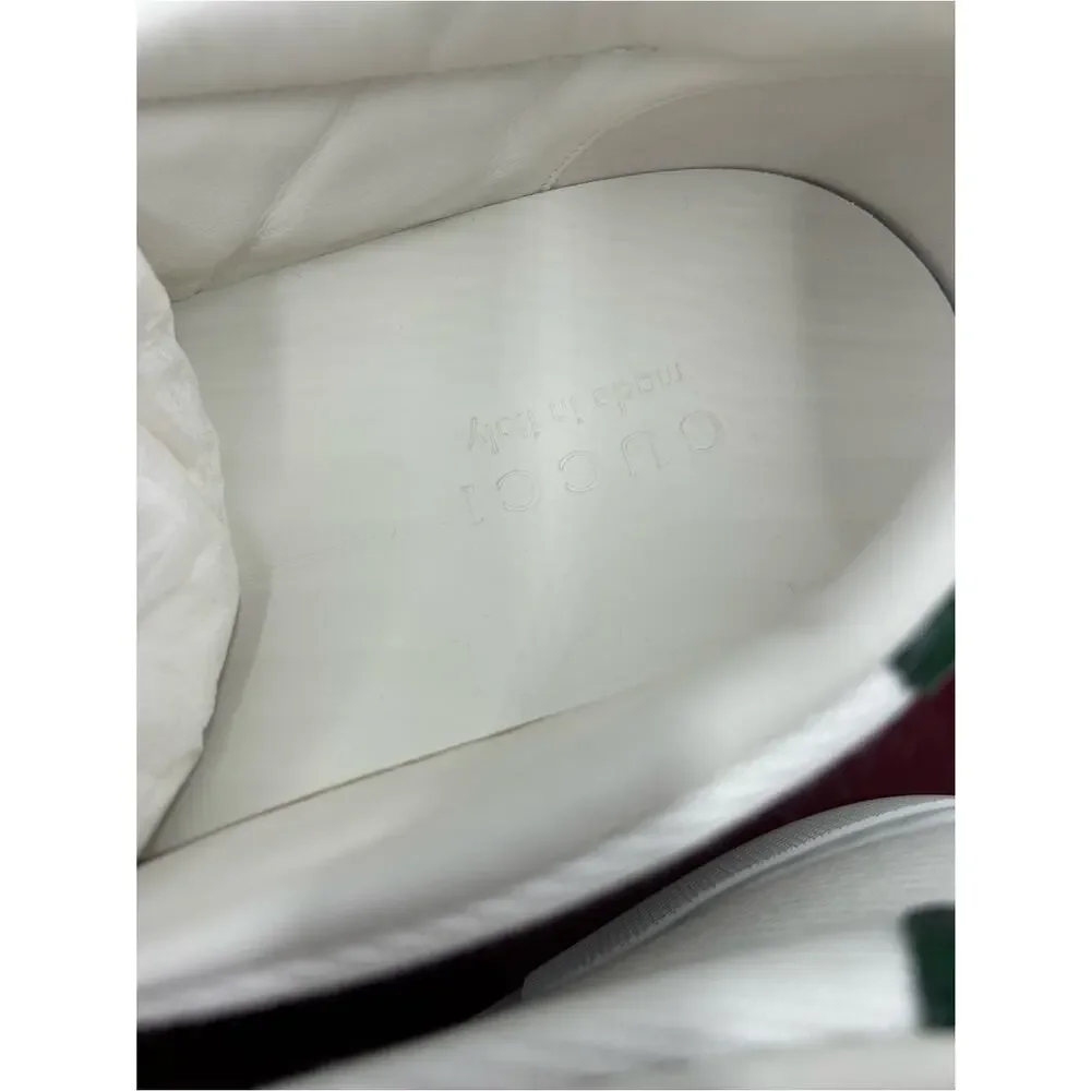 Men's Gucci ace slip on sneakers size 12 fits 12.5 US made in Italy